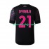 Camisola AS Roma Paulo Dybala 21 Homem Equipamento Terceiro 2022-2023 Manga Curta